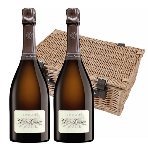 Le Clos Lanson 2006 Brut Vintage Champagne 75cl Twin Hamper (2x75cl)